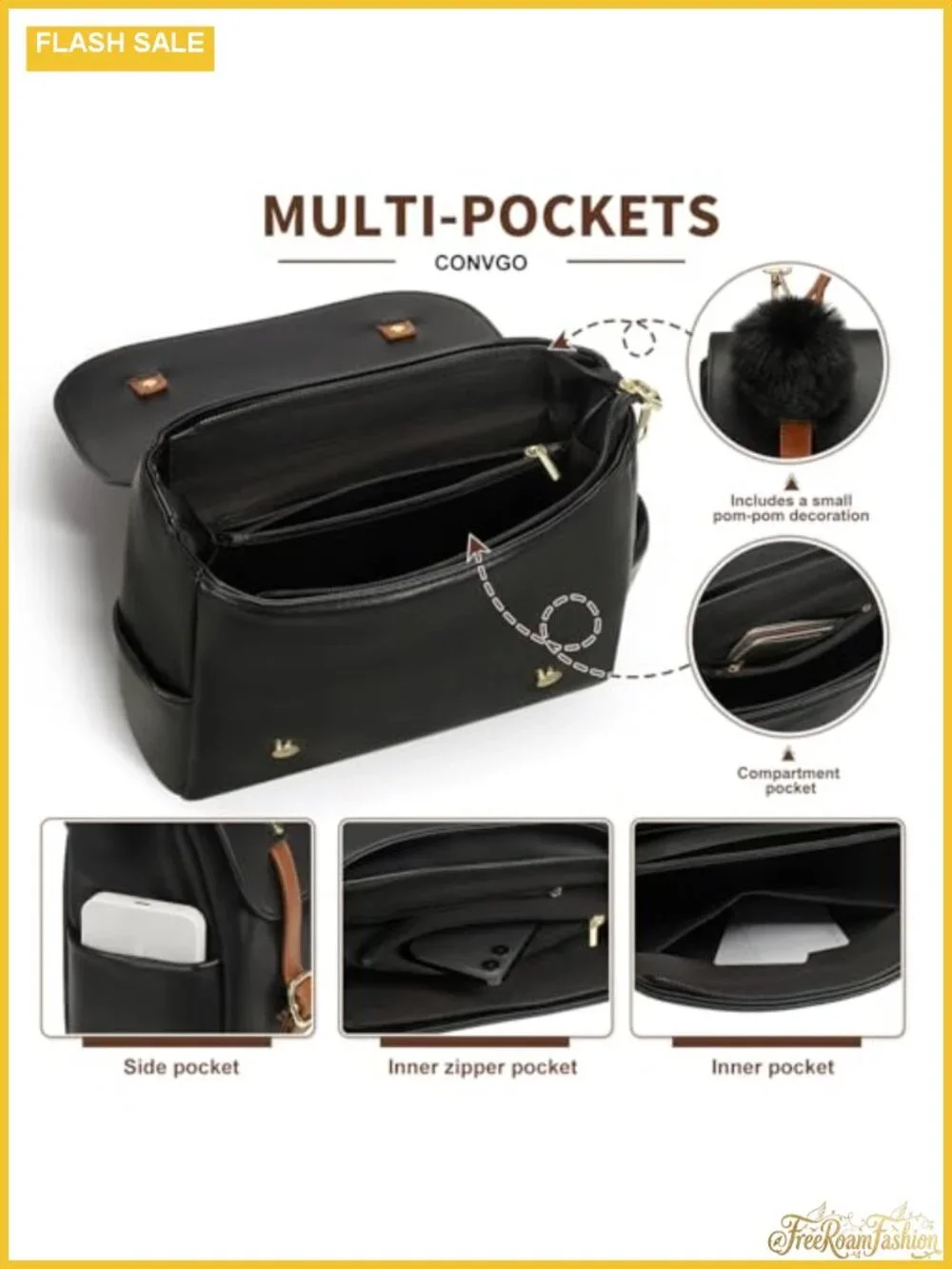Mini Backpack Purse for Women PU Leather Stylish Bookbag